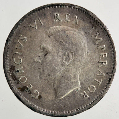 1942 South Africa Threepence Silver Coin | Very High Grade