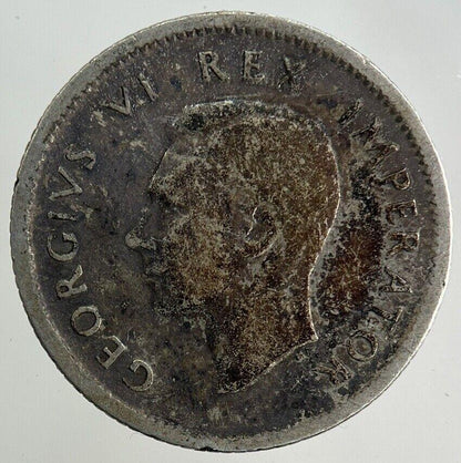 1942 South Africa Sixpence Silver Coin | Collectable Grade
