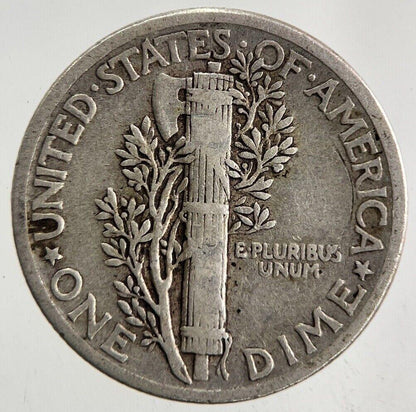 1942 US USA Mercury Dime Silver Coin | Fine Collectable Grade