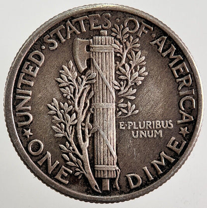 1942 US USA Mercury Dime Silver Coin | Very High Grade