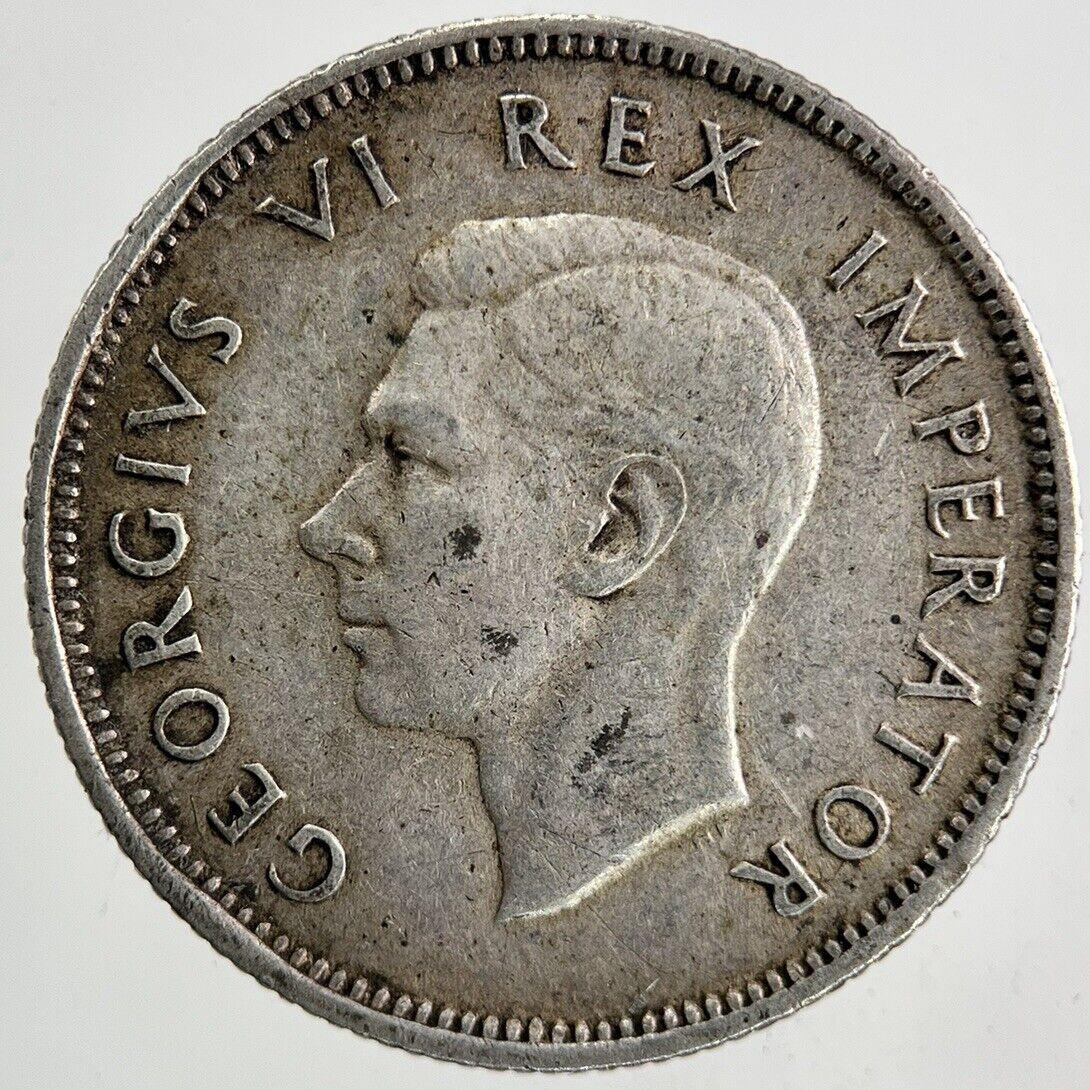 1942 South Africa One Shilling Silver Coin | Fine Collectable Grade