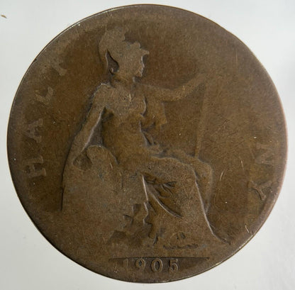 1905 Edward VII Half-Penny Coin | Collectable Grade