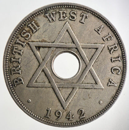 1942 West Africa One Penny Coin | Fine Collectable Grade