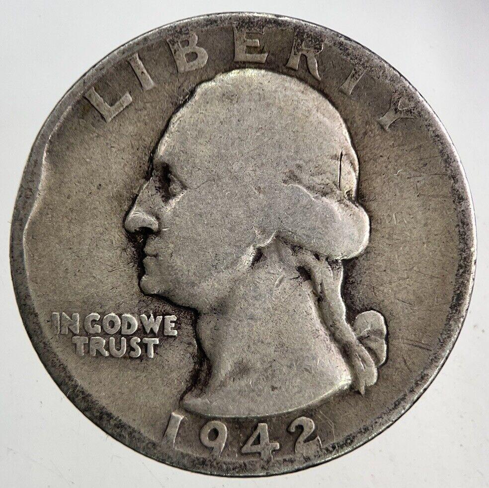 1942 US USA Quarter Dollar Silver Coin | Collectable Grade