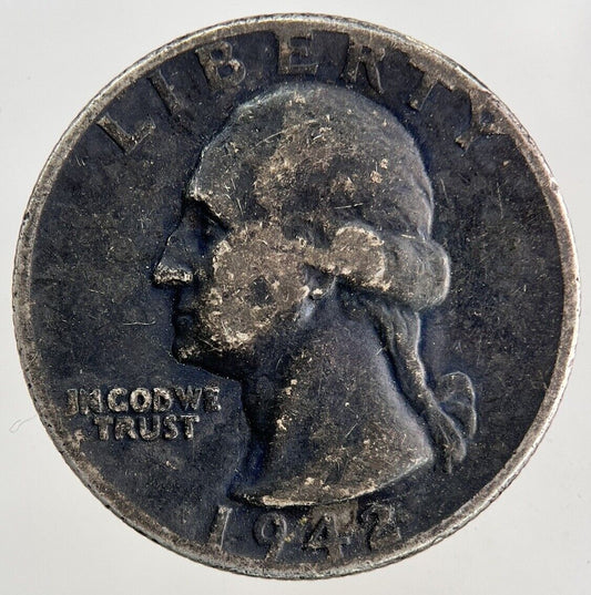 1942 US USA Quarter Dollar Silver Coin | Collectable Grade