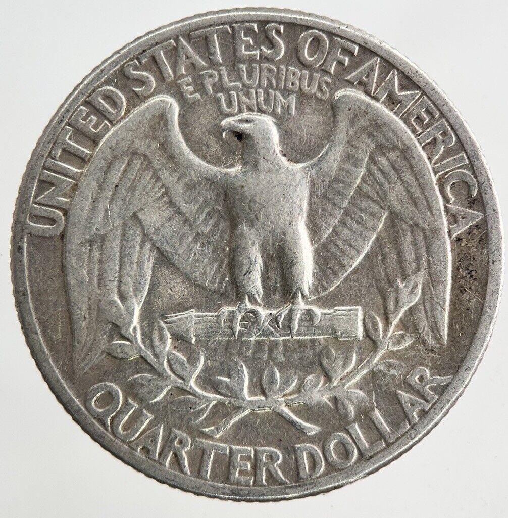 1942 US USA Quarter Dollar Silver Coin | Fine Collectable Grade