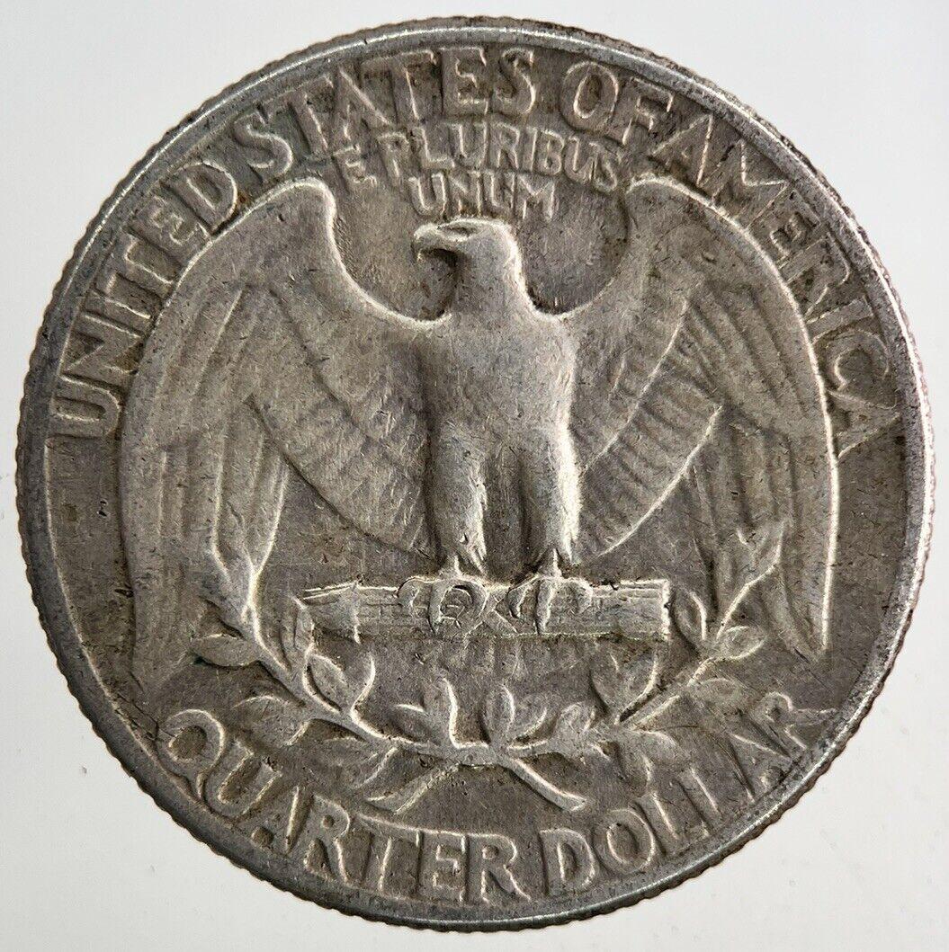 1942 US USA Quarter Dollar Silver Coin | Very High Grade