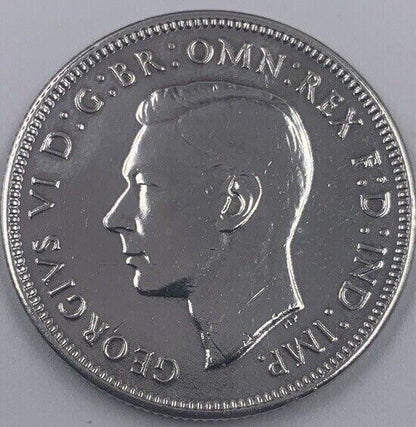 1943 Australia Florin Silver Coin | Very High Grade | a239