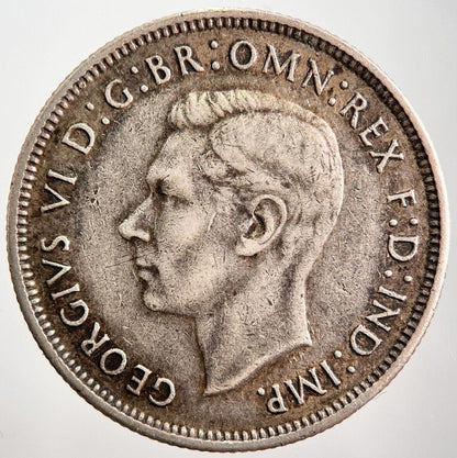 1942-S Florin Australia Silver Coin | Fine Collectable Grade | a207