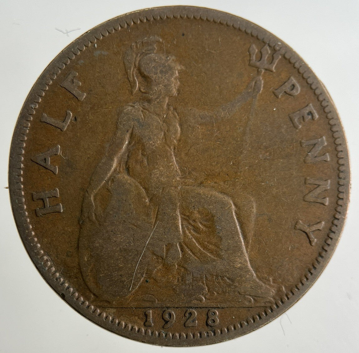 1928 George V Half-Penny Coin | Collectable Grade