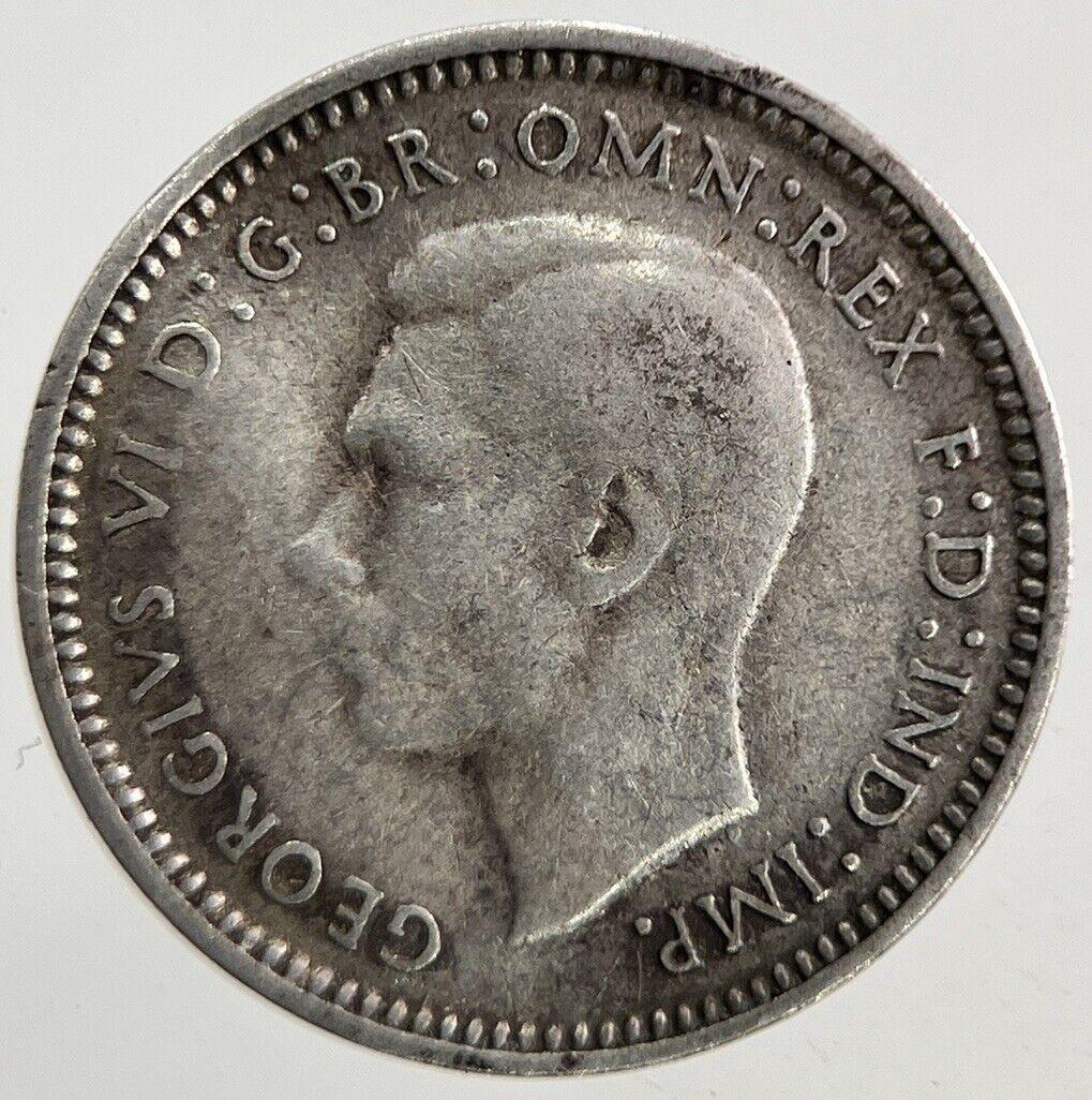 1942-D Australia Threepence Silver Coin | Fine Collectable Grade