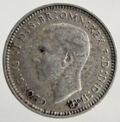 1942-S Australia Threepence Silver Coin | Fine Collectable Grade