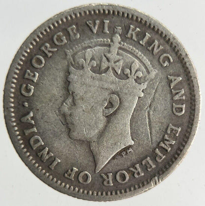 1943 Belize British Guiana Four-Pence Silver Coin | Fine Collectable Grade