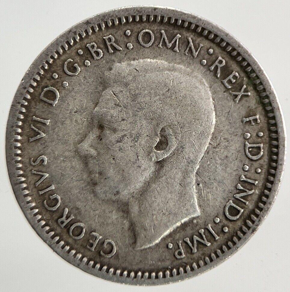1943 Australia Threepence Silver Coin | Fine Collectable Grade