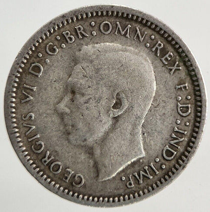 1943 Australia Threepence Silver Coin | Fine Collectable Grade