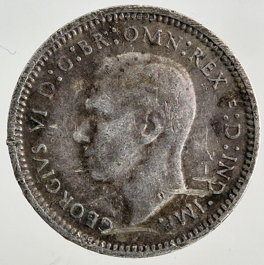 1943 Australia Threepence Silver Coin | Fine Collectable Grade