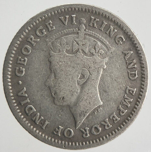 1943 British Four-Pence Guiana Belize Silver Coin | Collectable Grade | a4228