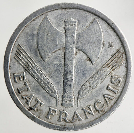 1943 France 1 Franc Coin | Fine Collectable Grade