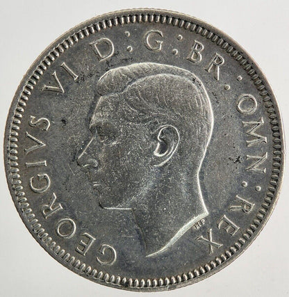 1943 George VI Shilling Silver Coin | Very High Grade