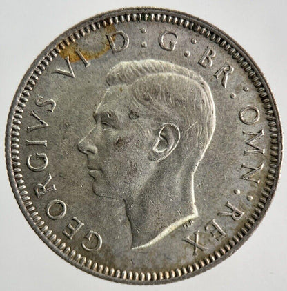 1943 George VI Silver Shilling Coin | Very High Grade