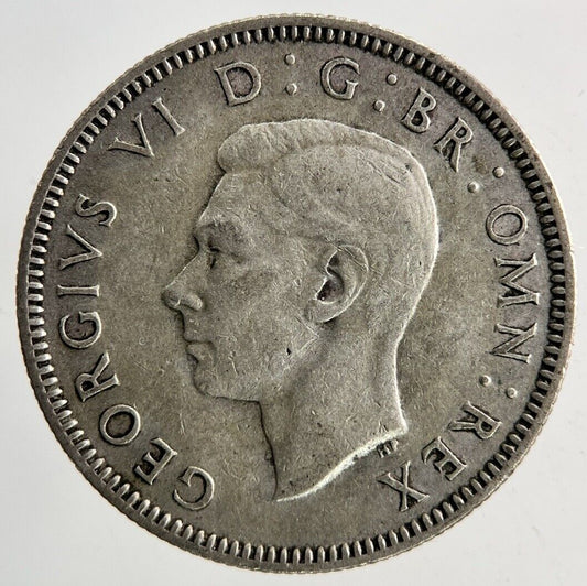 1943 George VI Shilling Silver Coin | Fine Collectable Grade