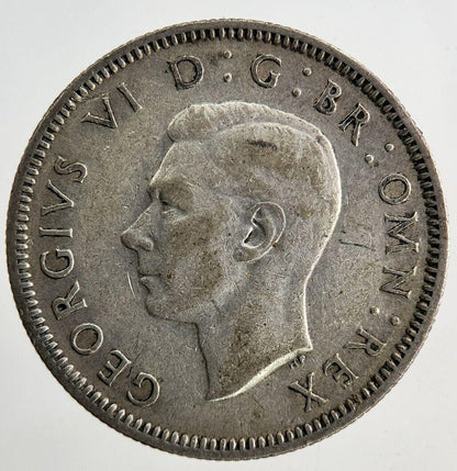 1943 George VI Shilling Silver Coin | Fine Collectable Grade