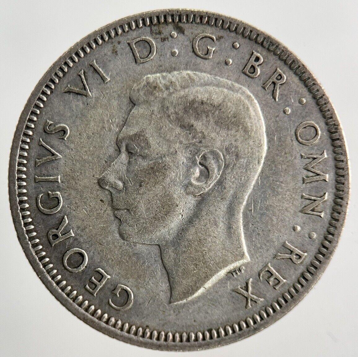 1943 George VI Shilling Silver Coin | Fine Collectable Grade