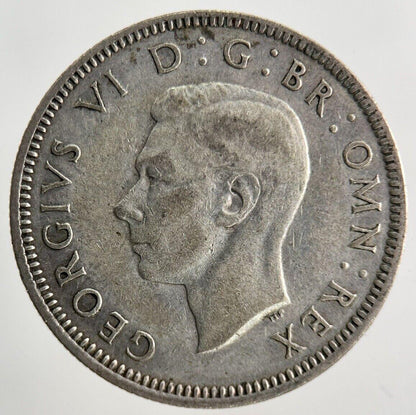 1943 George VI Shilling Silver Coin | Fine Collectable Grade