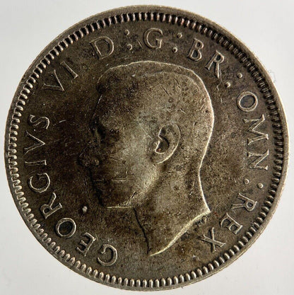 1943 George VI Shilling Silver Coin | Fine Collectable Grade