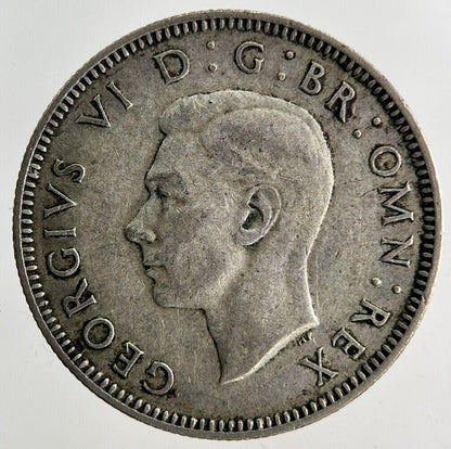 1943 George VI Shilling Silver Coin | Fine Collectable Grade