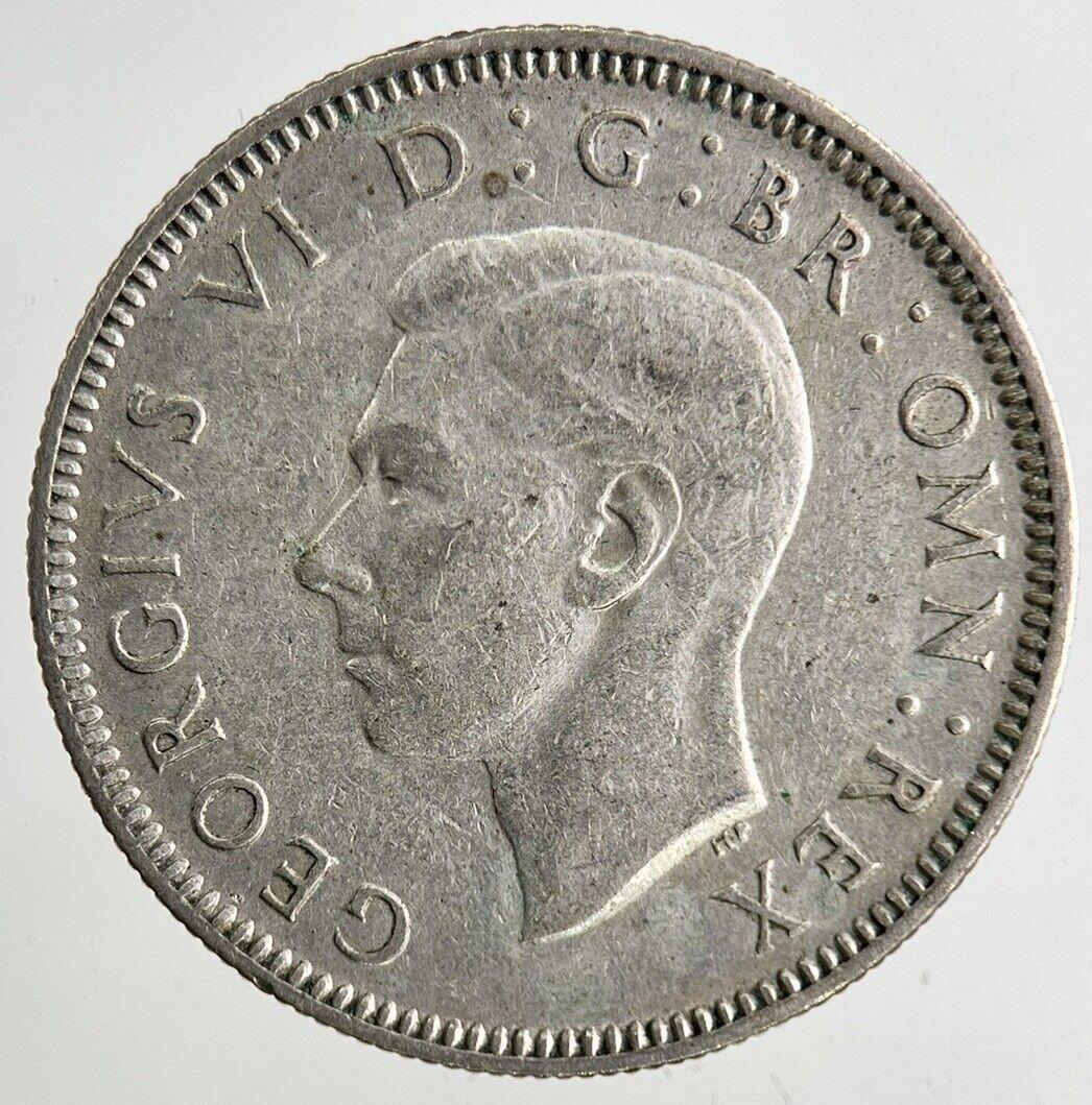 1943 George VI Shilling Silver Coin | Fine Collectable Grade