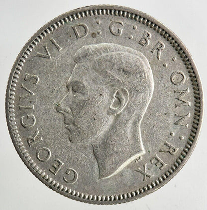 1943 George VI Shilling Silver Coin | Fine Collectable Grade