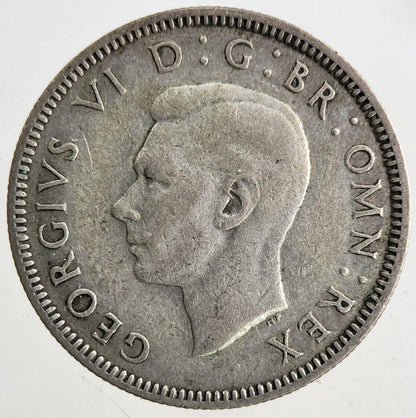 1943 George VI One Shilling Silver Coin | Fine Collectable Grade
