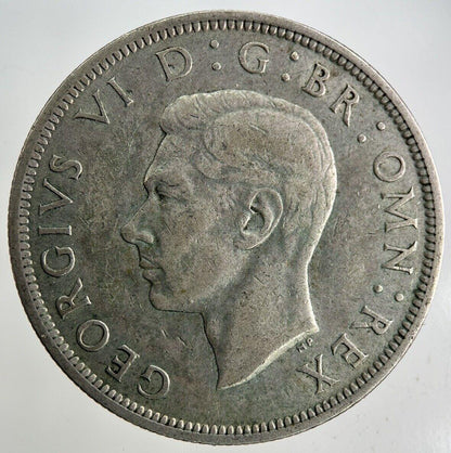 1943 George VI Half-Crown Silver Coin | Fine Collectable Grade