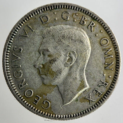 1943 George VI Shilling Silver Coin | Fine Collectable Grade