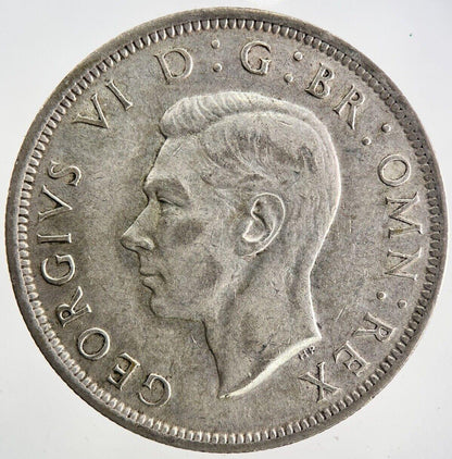 1943 George VI Half-Crown Silver Coin | Very High Grade