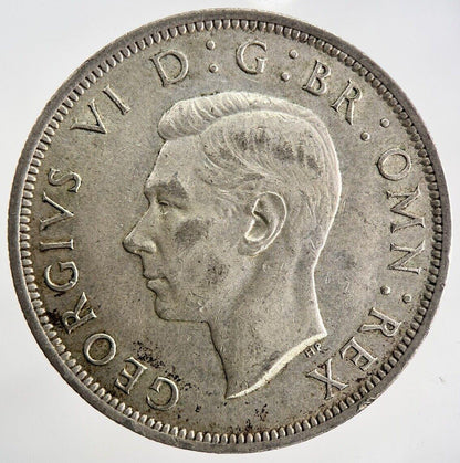 1943 George VI Half-Crown Silver Coin | Very High Grade