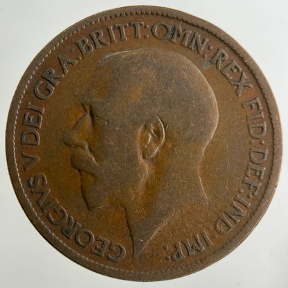 1920 George V Half-Penny Coin | Collectable Grade