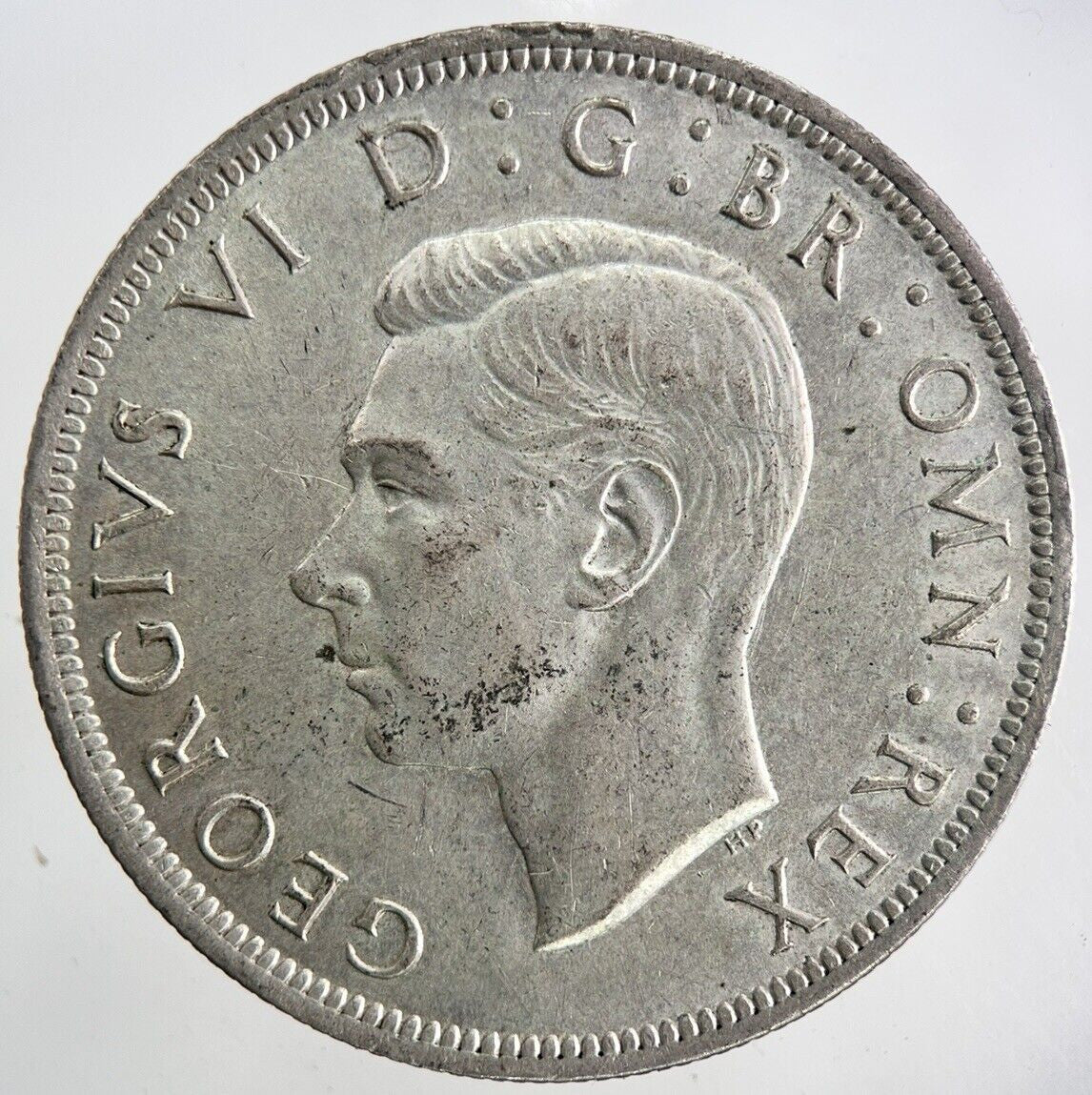1943 George VI Half-Crown Silver Coin | Very High Grade