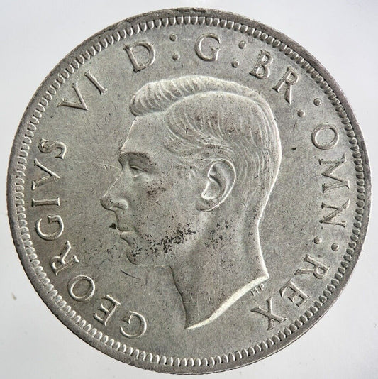 1943 George VI Half-Crown Silver Coin | Very High Grade