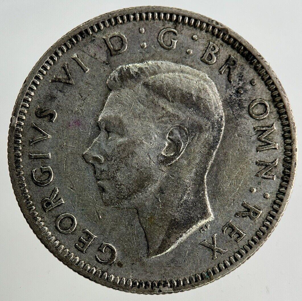 1943 George VI Shilling Silver Coin | Fine Collectable Grade