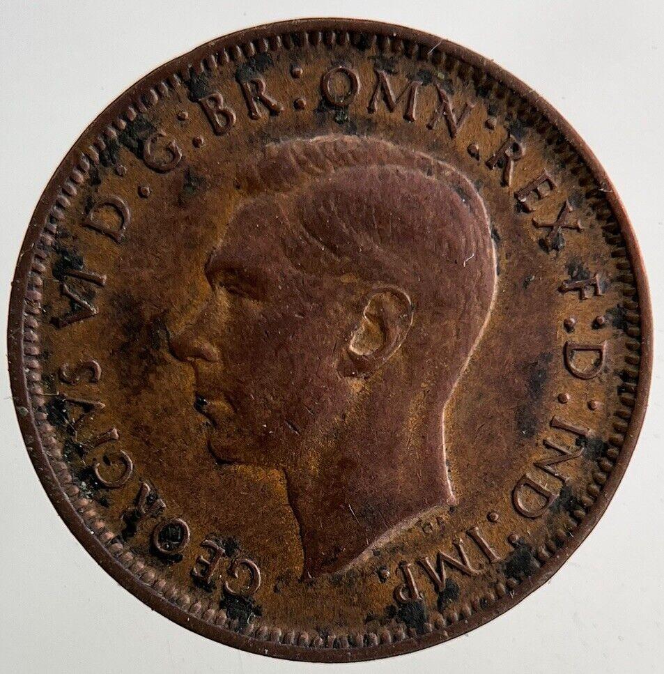 1943 George VI Wren Farthing Coin | Fine Collectable Grade