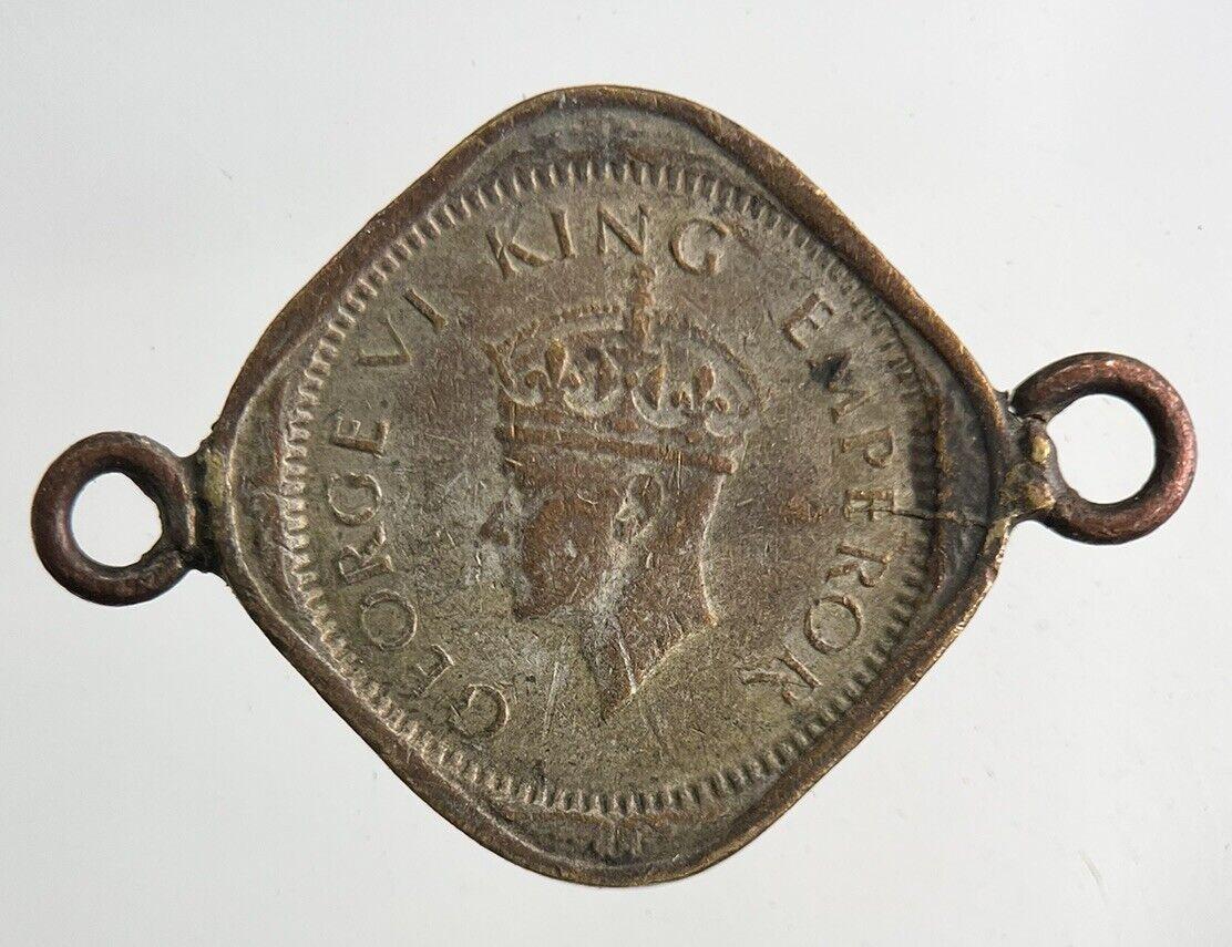 1943 India 1/2 Half Anna Coin | Collectable Grade