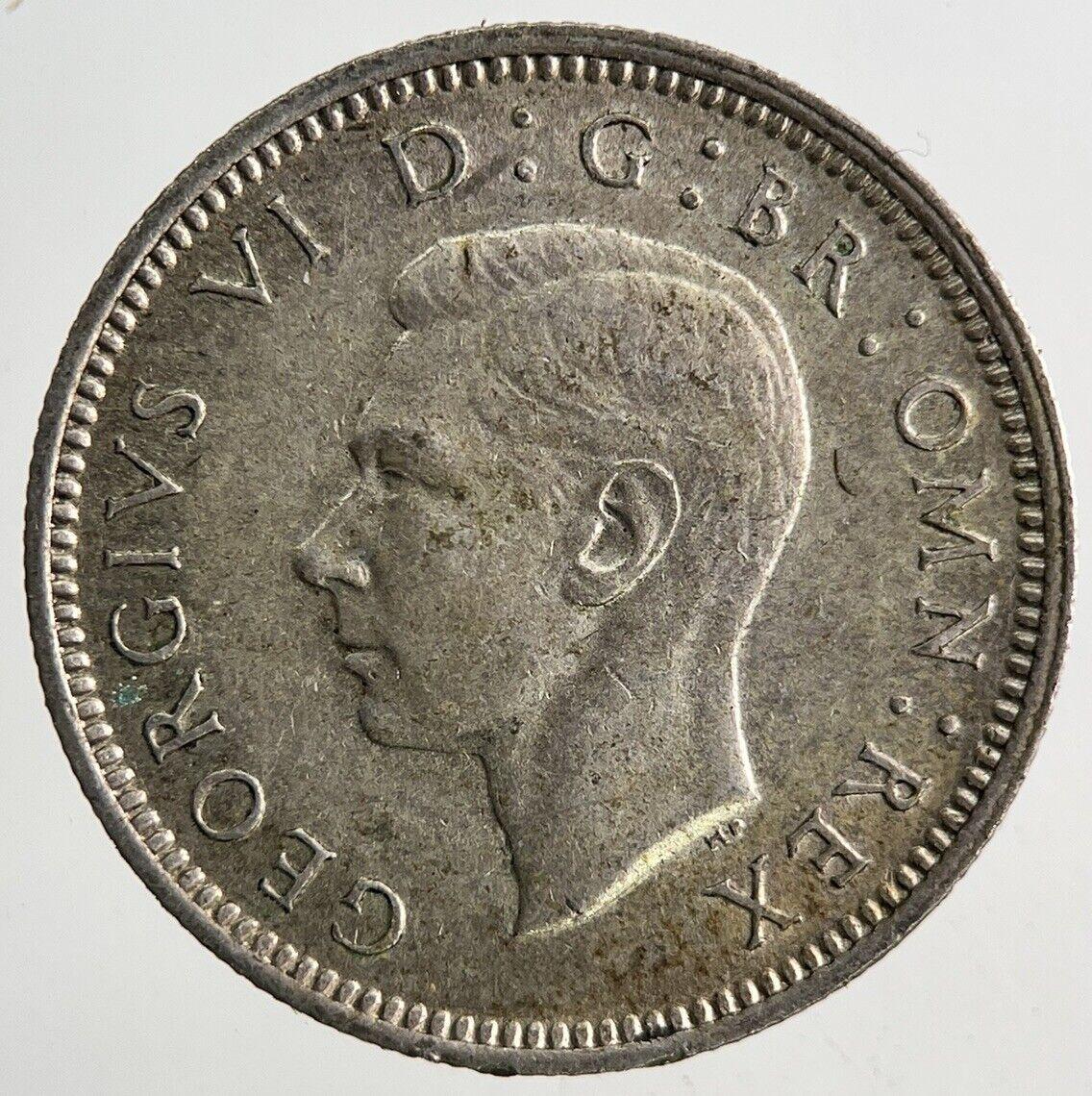 1943 George VI Sixpence Silver Coin | Fine Collectable Grade