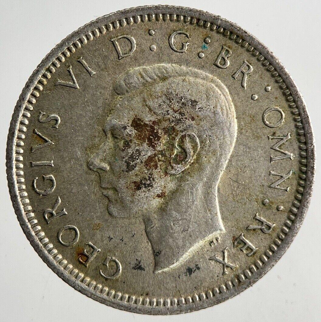 1943 George VI Sixpence Silver Coin | Fine Collectable Grade