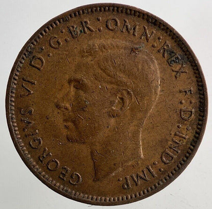 1943 George VI Wren Farthing Coin | Fine Collectable Grade