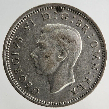 1943 George VI Sixpence Silver Coin | Fine Collectable Grade