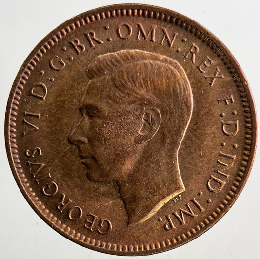 1943 George VI Wren Farthing Coin | Very High Grade