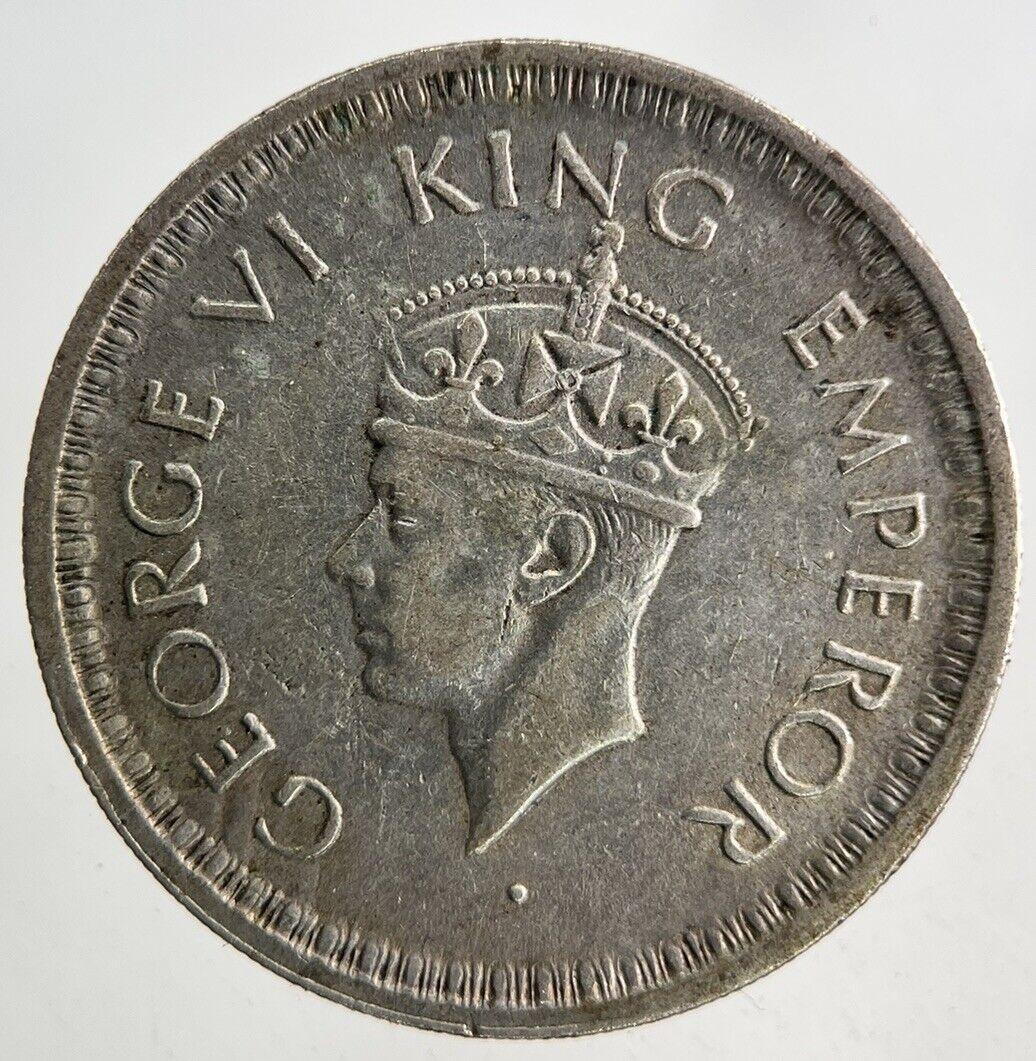 1943 India 1/2 Half Rupee Silver Coin | Very High Grade