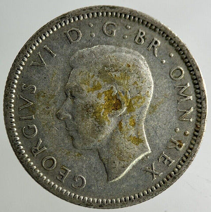 1943 George VI Sixpence Silver Coin | Fine Collectable Grade